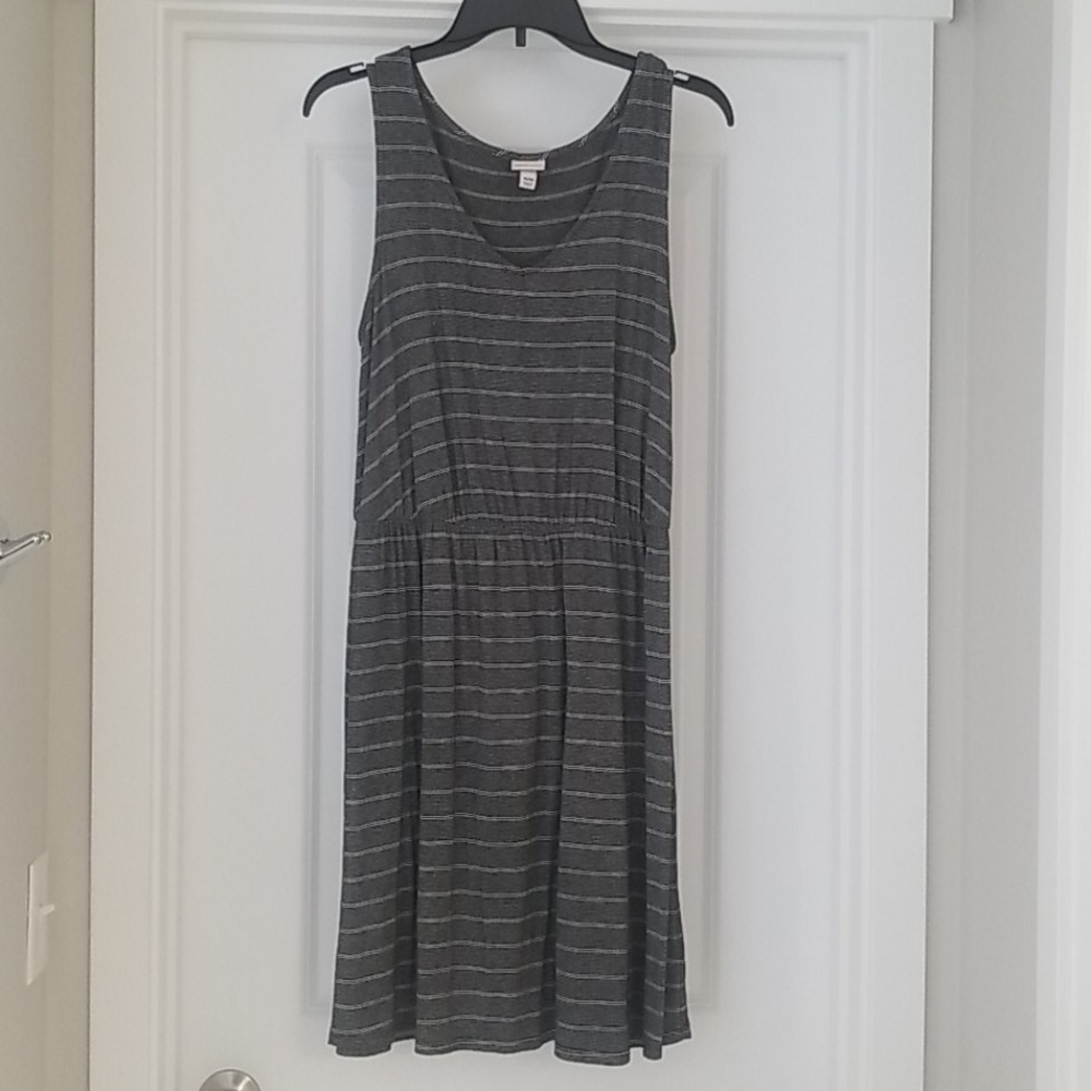 Striped Sleeveless Dress